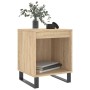 Mesitas noche 2 uds madera ingeniería roble Sonoma 40x35x50 cm de , Mesitas de noche - Ref: Foro24-830739, Precio: 47,35 €, D...