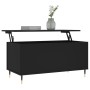 Mesa de centro madera contrachapada negro 90x44,5x45 cm de , Mesas de centro - Ref: Foro24-830965, Precio: 69,96 €, Descuento: %