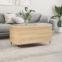Mesa de centro madera contrachapada roble Sonoma 90x44,5x45 cm de , Mesas de centro - Ref: Foro24-830967, Precio: 67,94 €, De...