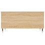 Mesa de centro madera contrachapada roble Sonoma 90x44,5x45 cm de , Mesas de centro - Ref: Foro24-830967, Precio: 67,94 €, De...