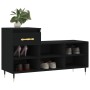 Mueble zapatero madera contrachapada negro 102x36x60 cm de , Zapateros y organizadores de calzado - Ref: Foro24-831357, Preci...
