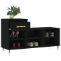 Mueble zapatero madera contrachapada negro 102x36x60 cm de , Zapateros y organizadores de calzado - Ref: Foro24-831357, Preci...