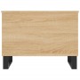 Mesa de centro madera contrachapada roble Sonoma 60x44,5x45 cm de , Mesas de centro - Ref: Foro24-830959, Precio: 57,46 €, De...
