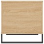 Mesa de centro madera contrachapada roble Sonoma 60x44,5x45 cm de , Mesas de centro - Ref: Foro24-830959, Precio: 57,46 €, De...