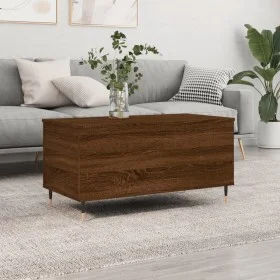 Sperrholz Couchtisch Eiche braun 90x44,5x45 cm von , Couchtisch - Ref: Foro24-830971, Preis: 68,82 €, Rabatt: %