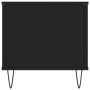 Mesa de centro madera contrachapada negro 90x44,5x45 cm de , Mesas de centro - Ref: Foro24-830973, Precio: 74,64 €, Descuento: %