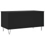 Mesa de centro madera contrachapada negro 90x44,5x45 cm de , Mesas de centro - Ref: Foro24-830973, Precio: 74,64 €, Descuento: %