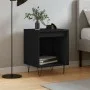 Mesita de noche madera de ingeniería negro 40x35x50 cm de , Mesitas de noche - Ref: Foro24-830718, Precio: 34,91 €, Descuento: %