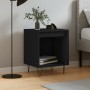 Mesita de noche madera de ingeniería negro 40x35x50 cm de , Mesitas de noche - Ref: Foro24-830718, Precio: 35,22 €, Descuento: %