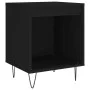 Mesita de noche madera de ingeniería negro 40x35x50 cm de , Mesitas de noche - Ref: Foro24-830718, Precio: 34,91 €, Descuento: %