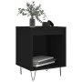Mesita de noche madera de ingeniería negro 40x35x50 cm de , Mesitas de noche - Ref: Foro24-830718, Precio: 34,91 €, Descuento: %