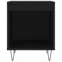 Mesita de noche madera de ingeniería negro 40x35x50 cm de , Mesitas de noche - Ref: Foro24-830718, Precio: 34,91 €, Descuento: %