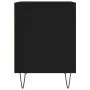 Mesita de noche madera de ingeniería negro 40x35x50 cm de , Mesitas de noche - Ref: Foro24-830718, Precio: 34,91 €, Descuento: %