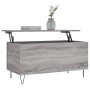 Mesa de centro madera contrachapada gris Sonoma 90x44,5x45 cm de , Mesas de centro - Ref: Foro24-830978, Precio: 70,81 €, Des...