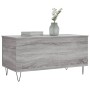 Mesa de centro madera contrachapada gris Sonoma 90x44,5x45 cm de , Mesas de centro - Ref: Foro24-830978, Precio: 70,81 €, Des...