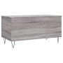 Mesa de centro madera contrachapada gris Sonoma 90x44,5x45 cm de , Mesas de centro - Ref: Foro24-830978, Precio: 70,81 €, Des...