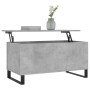 Mesa de centro madera contrachapada gris hormigón 90x44,5x45 cm de , Mesas de centro - Ref: Foro24-830984, Precio: 67,19 €, D...