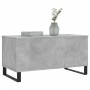 Mesa de centro madera contrachapada gris hormigón 90x44,5x45 cm de , Mesas de centro - Ref: Foro24-830984, Precio: 67,19 €, D...