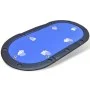 Folding poker table for 10 players in blue by vidaXL, Game and poker tables - Ref: Foro24-80136, Price: 141,13 €, Discount: %