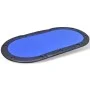 Folding poker table for 10 players in blue by vidaXL, Game and poker tables - Ref: Foro24-80136, Price: 141,13 €, Discount: %
