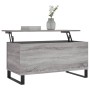 Mesa de centro madera contrachapada gris Sonoma 90x44,5x45 cm de , Mesas de centro - Ref: Foro24-830986, Precio: 66,71 €, Des...