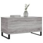 Mesa de centro madera contrachapada gris Sonoma 90x44,5x45 cm de , Mesas de centro - Ref: Foro24-830986, Precio: 66,71 €, Des...