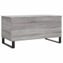 Mesa de centro madera contrachapada gris Sonoma 90x44,5x45 cm de , Mesas de centro - Ref: Foro24-830986, Precio: 66,71 €, Des...