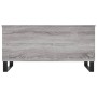 Mesa de centro madera contrachapada gris Sonoma 90x44,5x45 cm de , Mesas de centro - Ref: Foro24-830986, Precio: 66,71 €, Des...