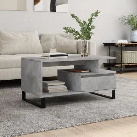 Couchtisch aus Sperrholz grauer Beton 90x49x45 cm von , Couchtisch - Ref: Foro24-831032, Preis: 71,18 €, Rabatt: %