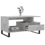 Mesa de centro madera contrachapada gris hormigón 90x49x45 cm de , Mesas de centro - Ref: Foro24-831032, Precio: 71,18 €, Des...