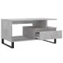 Mesa de centro madera contrachapada gris hormigón 90x49x45 cm de , Mesas de centro - Ref: Foro24-831032, Precio: 71,18 €, Des...
