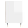 Mueble para TV madera contrachapada blanco brillo 160x35x55 cm de , Muebles TV - Ref: Foro24-831334, Precio: 93,79 €, Descuen...