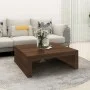 Couchtisch aus braunem Eichensperrholz, 100 x 100 x 35 cm von , Couchtisch - Ref: Foro24-815998, Preis: 78,32 €, Rabatt: %