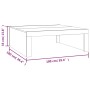 Mesa de centro madera contrachapada marrón roble 100x100x35 cm de , Mesas de centro - Ref: Foro24-815998, Precio: 79,71 €, De...