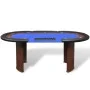 Poker table for 10 players, chip tray, and dealer area. by vidaXL, Game and poker tables - Ref: Foro24-80134, Price: 274,20 €...