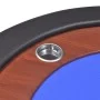Mesa de póker 10 jugadores bandeja de fichas y zona de crupier de vidaXL, Mesas de juego y de póquer - Ref: Foro24-80134, Pre...