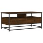 Mesa de centro madera de ingeniería roble marrón 100x51x45 cm de , Mesas de centro - Ref: Foro24-835288, Precio: 83,48 €, Des...