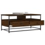 Mesa de centro madera de ingeniería roble marrón 100x51x45 cm de , Mesas de centro - Ref: Foro24-835288, Precio: 83,48 €, Des...