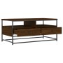 Mesa de centro madera de ingeniería roble marrón 100x51x45 cm de , Mesas de centro - Ref: Foro24-835288, Precio: 83,48 €, Des...