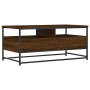 Mesa de centro madera de ingeniería roble marrón 100x51x45 cm de , Mesas de centro - Ref: Foro24-835288, Precio: 83,48 €, Des...