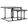 Mesa de centro apilable 2 pzas madera ingeniería gris Sonoma de , Mesas de centro - Ref: Foro24-833371, Precio: 43,84 €, Desc...