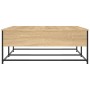 Mesa de centro madera de ingeniería roble Sonoma 100x99x40 cm de , Mesas de centro - Ref: Foro24-835295, Precio: 77,02 €, Des...