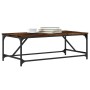 Mesa de centro madera contrachapada roble ahumado 100x50x35 cm de , Mesas de centro - Ref: Foro24-835331, Precio: 53,32 €, De...