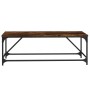 Mesa de centro madera contrachapada roble ahumado 100x50x35 cm de , Mesas de centro - Ref: Foro24-835331, Precio: 53,32 €, De...