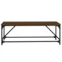 Mesa de centro madera contrachapada marrón roble 100x50x35 cm de , Mesas de centro - Ref: Foro24-835333, Precio: 45,02 €, Des...