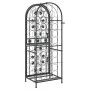 Botellero para 41 botellas hierro forjado negro 45x36x120 cm de , Botelleros - Ref: Foro24-358370, Precio: 143,19 €, Descuent...