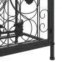 Botellero para 41 botellas hierro forjado negro 45x36x120 cm de , Botelleros - Ref: Foro24-358370, Precio: 143,19 €, Descuent...