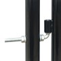 Puerta de valla de jardín negra 300x200 cm de vidaXL, Puertas de jardín - Ref: Foro24-141693, Precio: 542,30 €, Descuento: %
