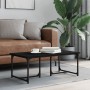 Mesa de centro madera contrachapada negro 90x50x35 cm de , Mesas de centro - Ref: Foro24-835399, Precio: 42,58 €, Descuento: %