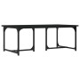 Mesa de centro madera contrachapada negro 90x50x35 cm de , Mesas de centro - Ref: Foro24-835399, Precio: 42,58 €, Descuento: %